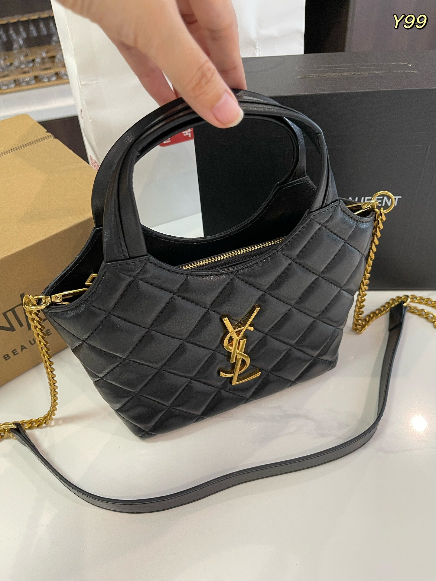 Y LCARE new arrival tote bag size：17*13cm