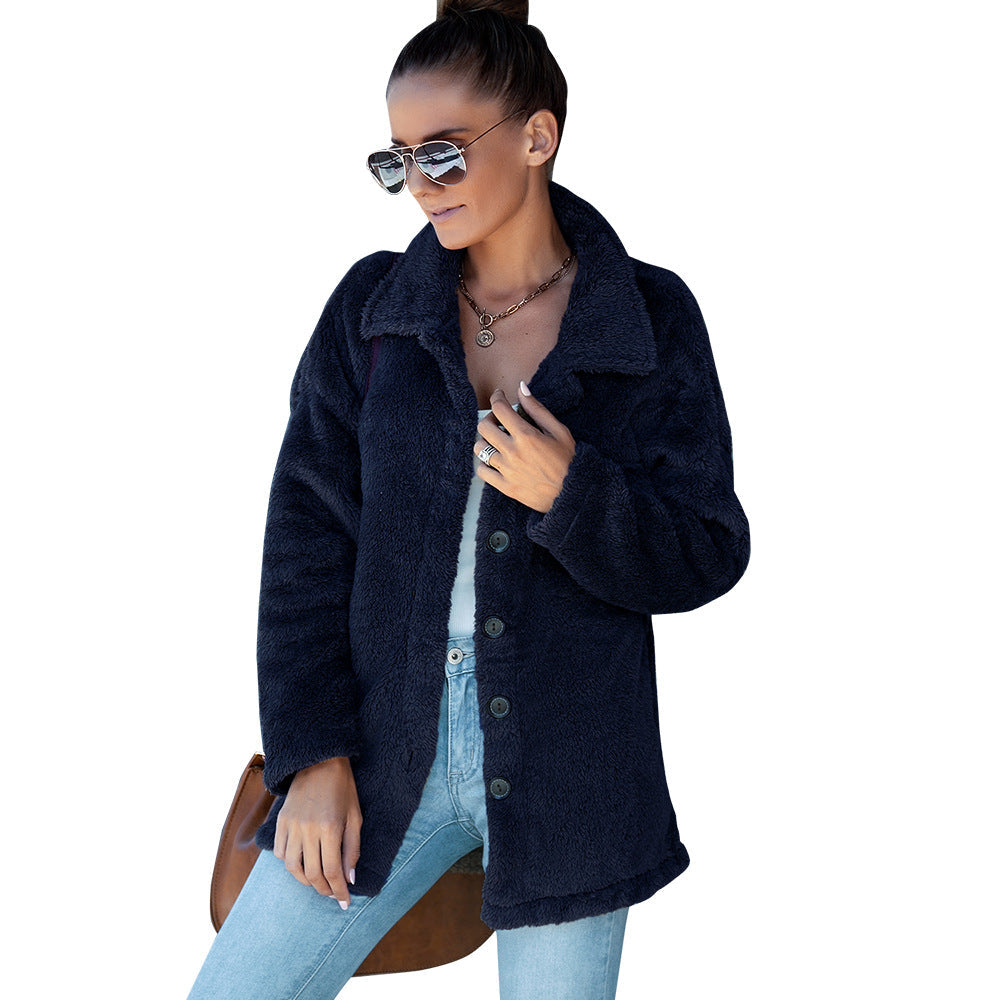 Veste en peluche épaisse et chaude 2021