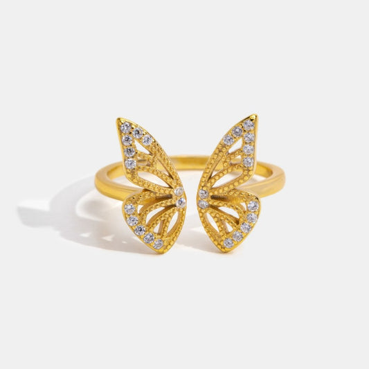 Bague Aria Papillon Doré