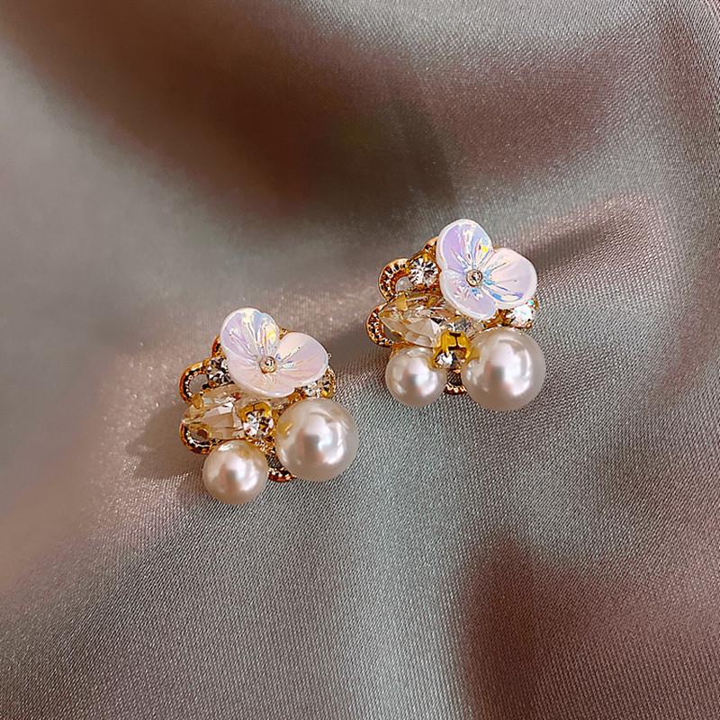 Boucles d'Oreilles Perles 'Blooming Dream'