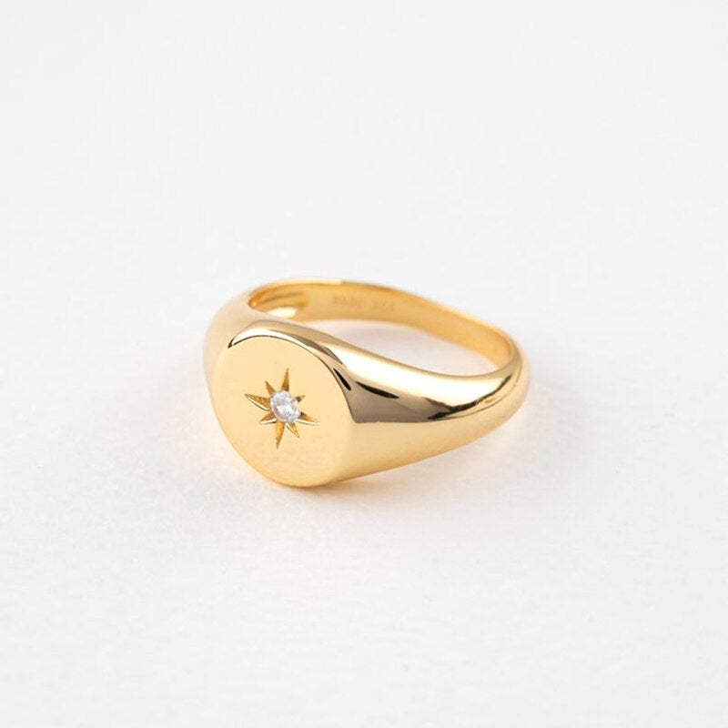 Golden Solstice Ring