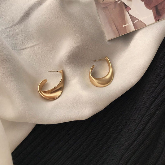 Golden Wave Earrings