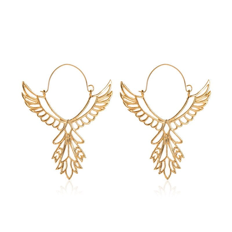 Boucles d'oreilles ange gardien