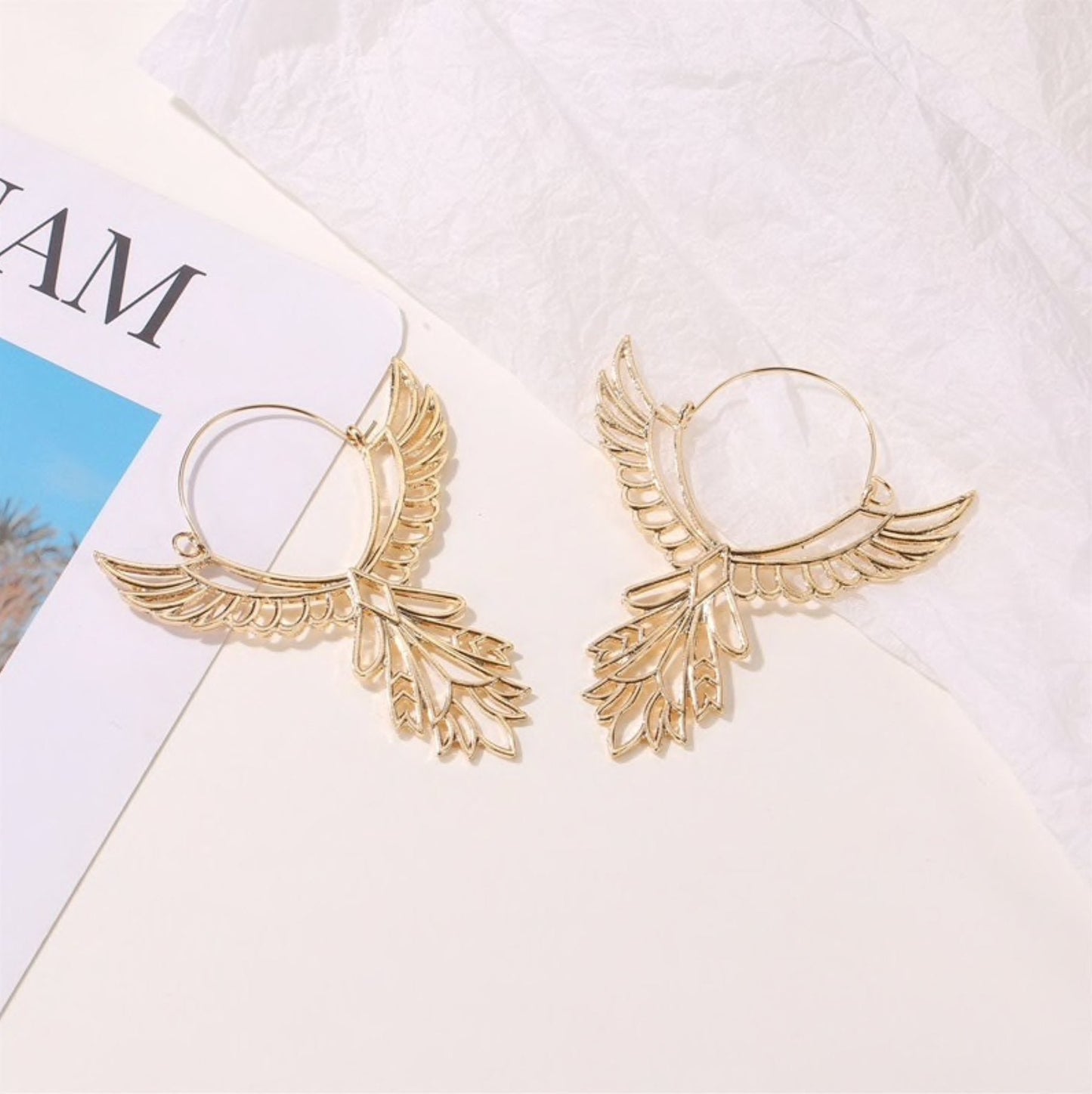 Guardian Angel Statement Earrings