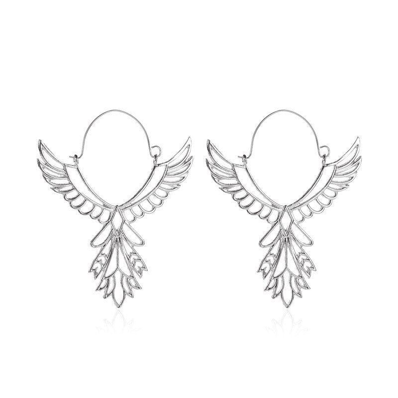 Boucles d'oreilles ange gardien