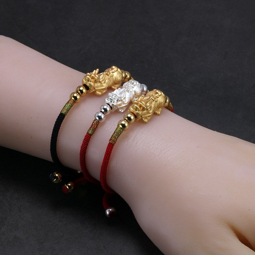 Lucky Pixiu Tibetan Bracelet