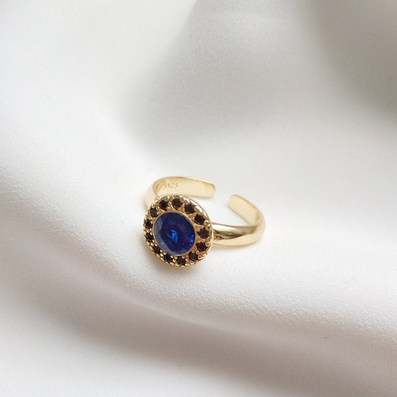 Bague saphir en or de luxe