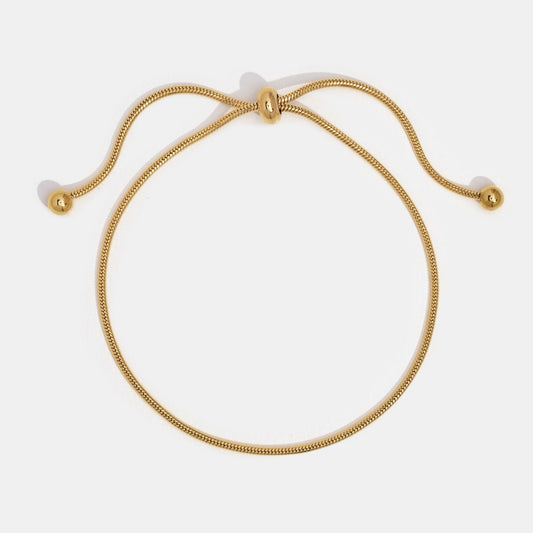 Madison Gold Chain Bracelet