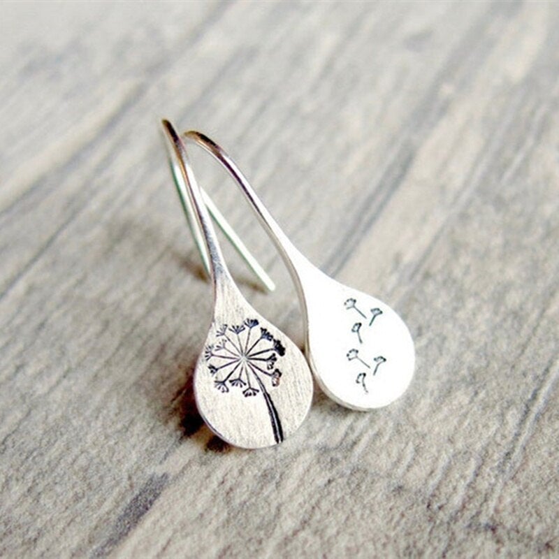 Boucles d'Oreilles Pissenlit "Make A Wish"