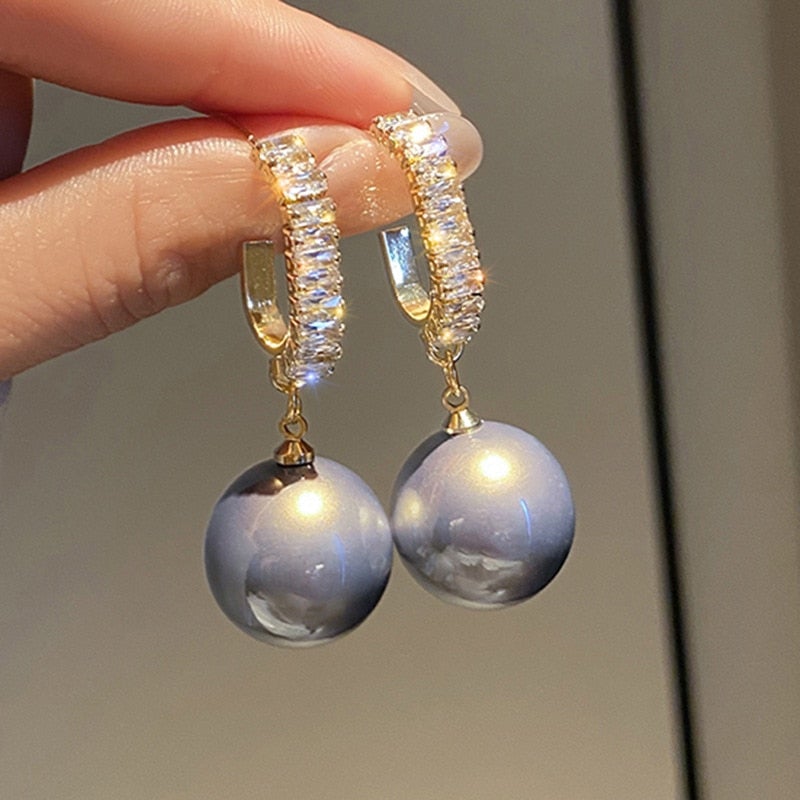 Olivia Pearl Drop Earrings