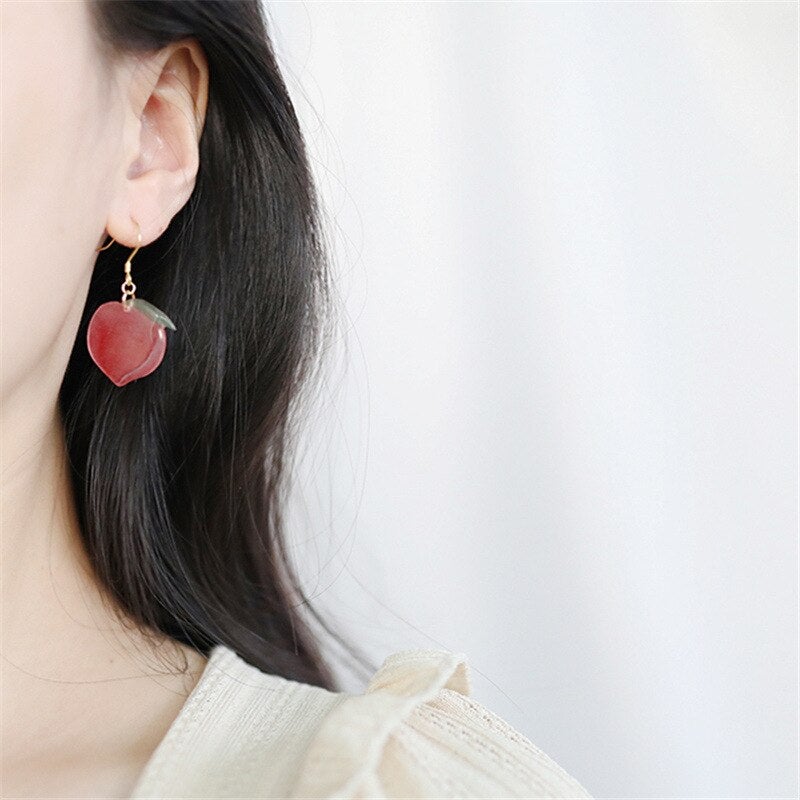 Peachy Pink Earrings