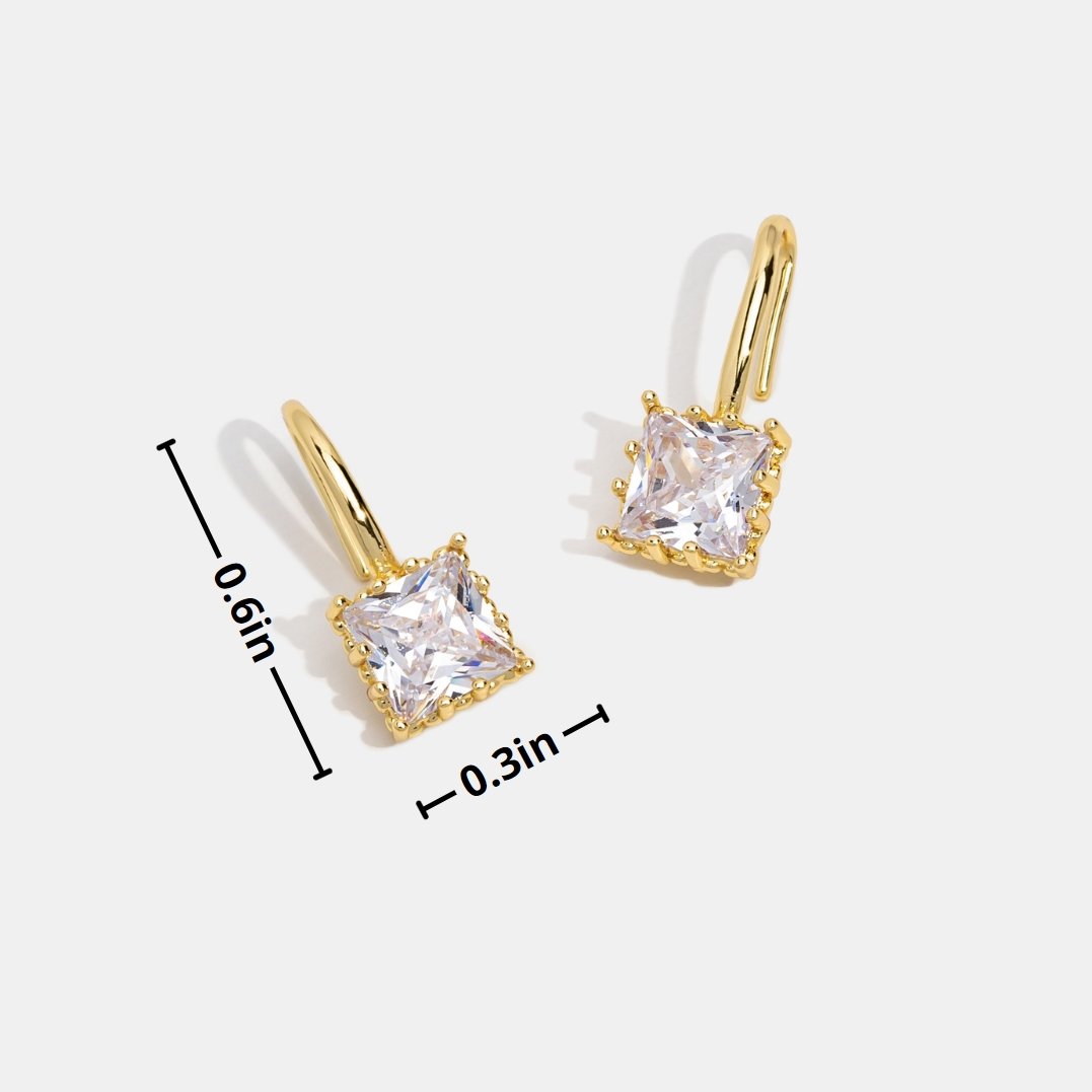 Piper Crystal Drop Earrings