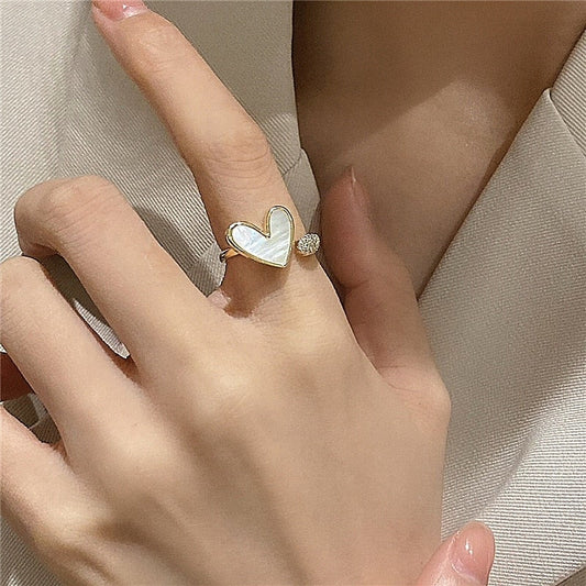 ‘Pure Love’ Heart Ring