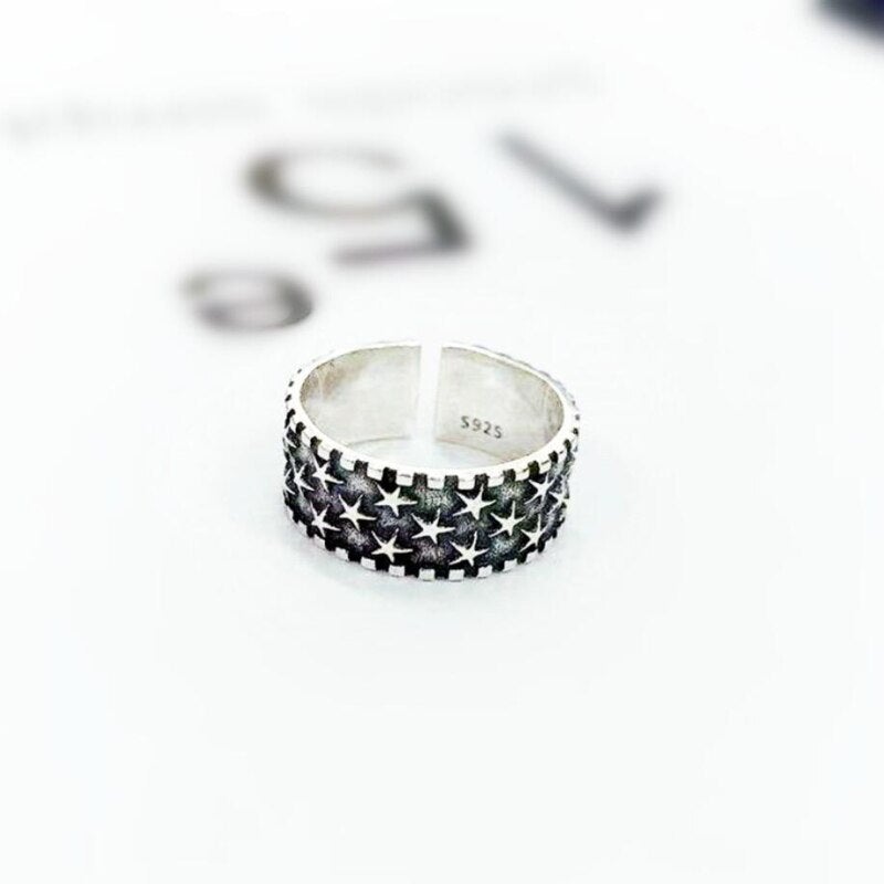 Silver Star Ring