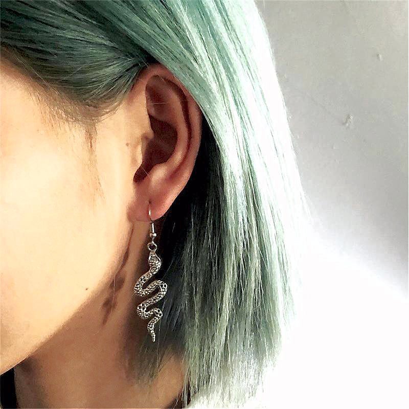 Slithering Snake Earrings