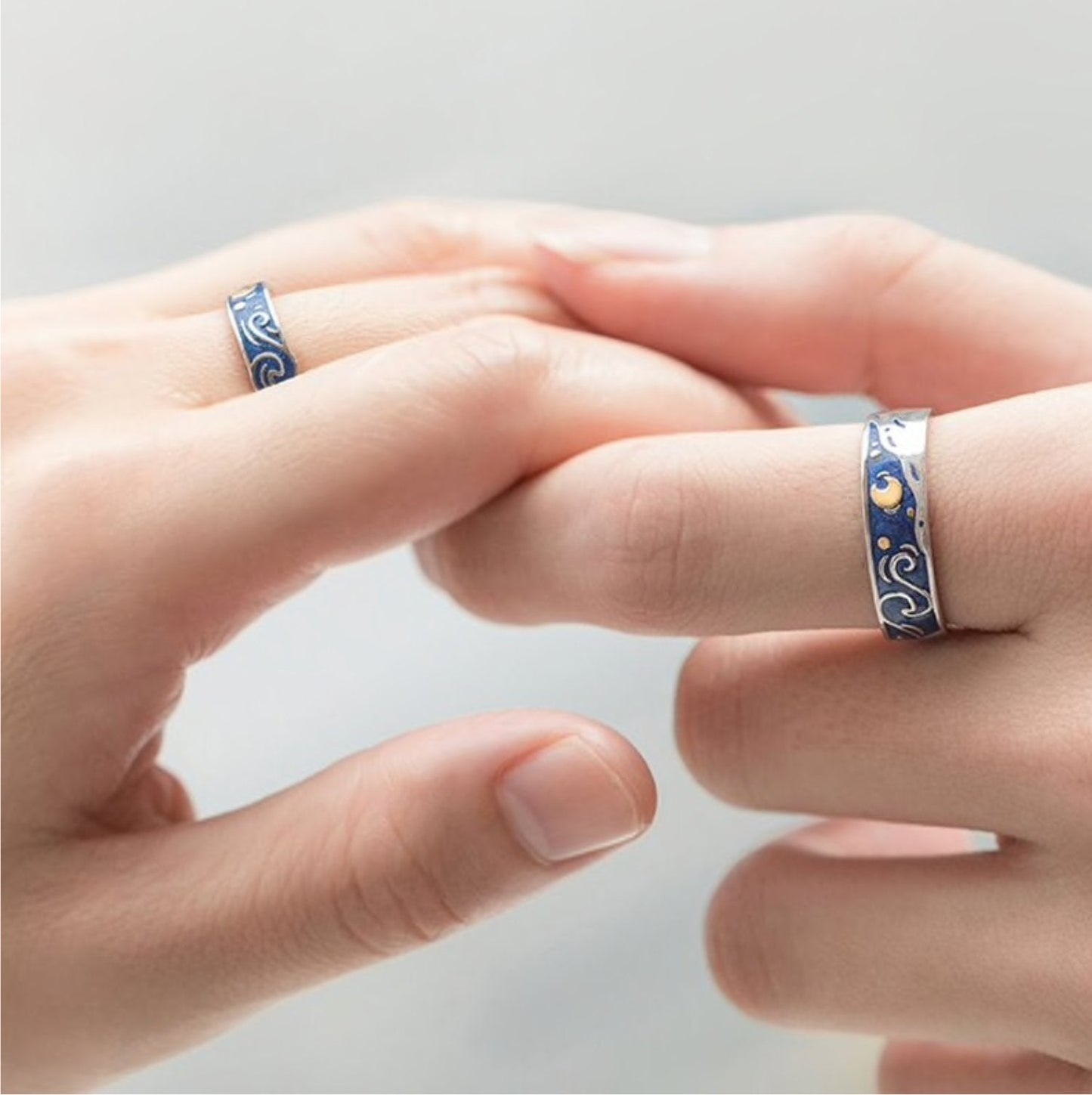 Starry Night Rings