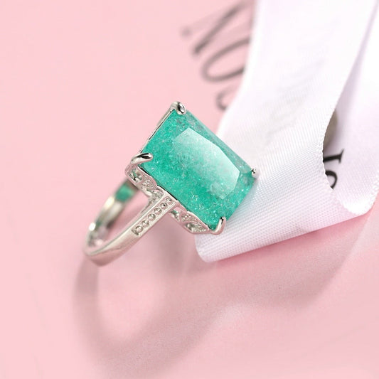 Teal Gemstone Ring