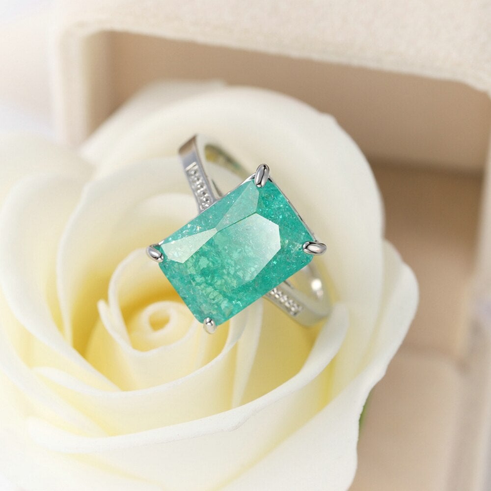 Teal Gemstone Ring