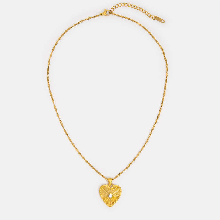 Tiffany Heart Pendant Necklace