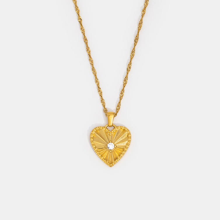 Tiffany Heart Pendant Necklace