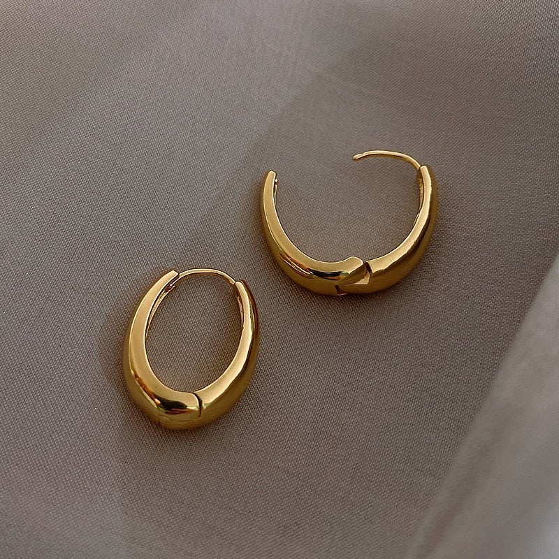 Valentina Gold Hoop Earrings