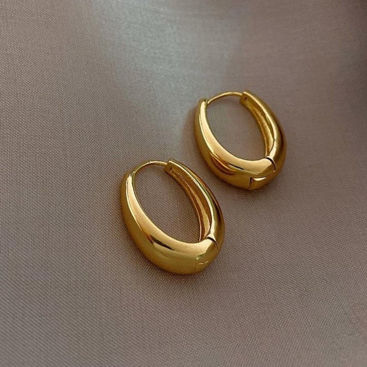 Valentina Gold Hoop Earrings