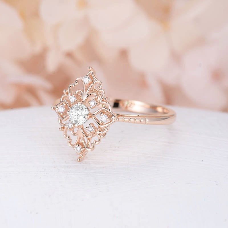 Bague en cristal Naomi Vintage