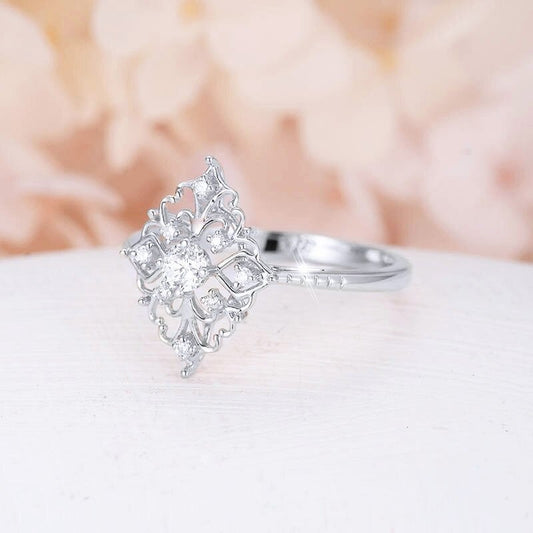 Bague en cristal Naomi Vintage
