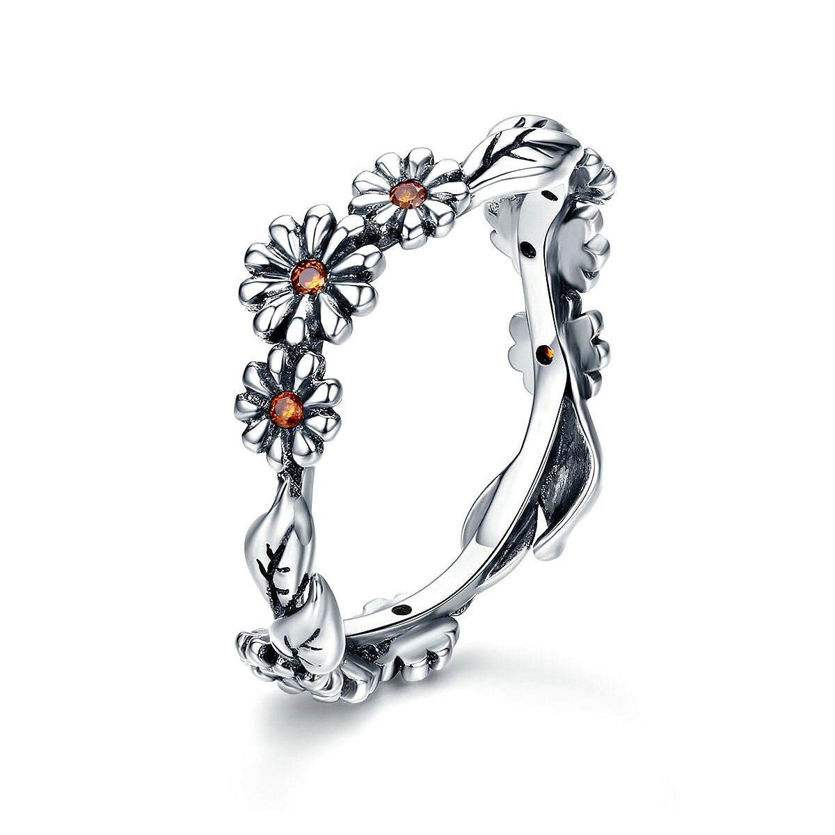 Bague marguerite sauvage